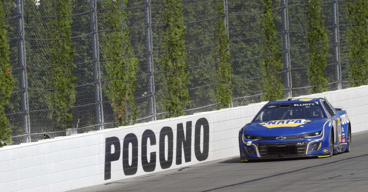 Chase Elliott Pocono 2025 NAPA Auto Parts 9