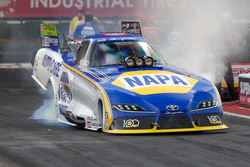 Ron Capps NAPA Auto Care 2025 Bristol NHRA Thunder Valley winner 