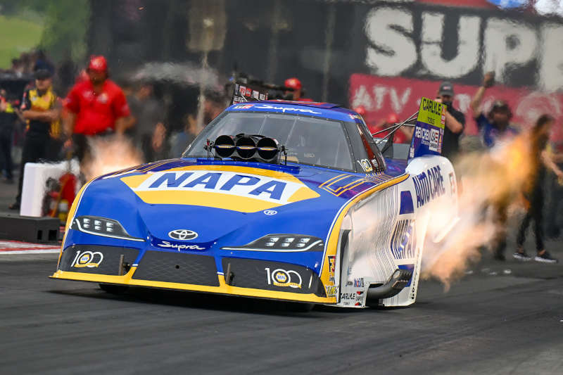 Ron Capps NAPA Auto Care 2025 Bristol NHRA Thunder Valley winner 