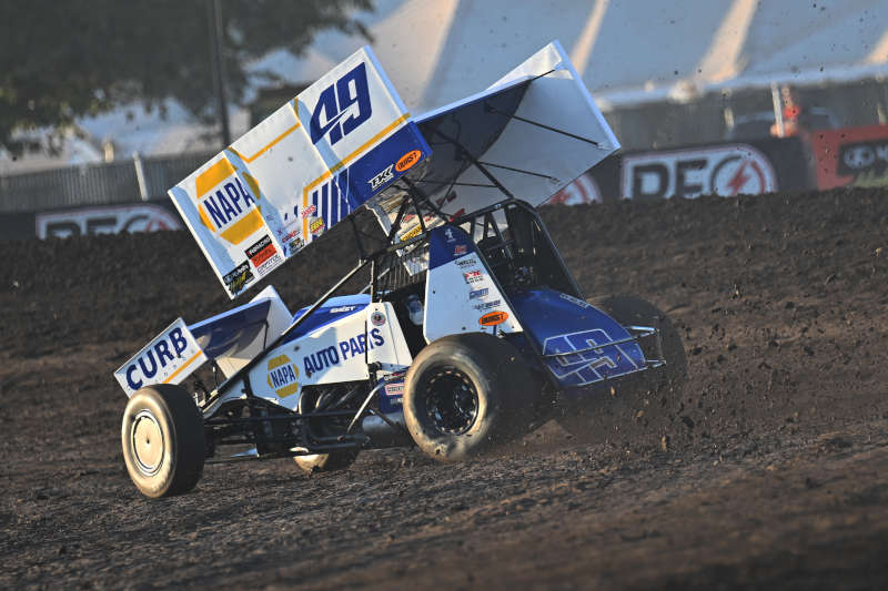 Brad Sweet NAPA Auto Parts 49 Gold Cup Race of Champions 2025
