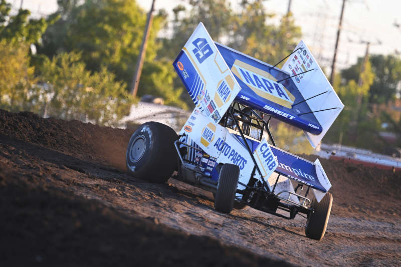 Brad Sweet NAPA Auto Parts 49 Gold Cup Race of Champions 2025