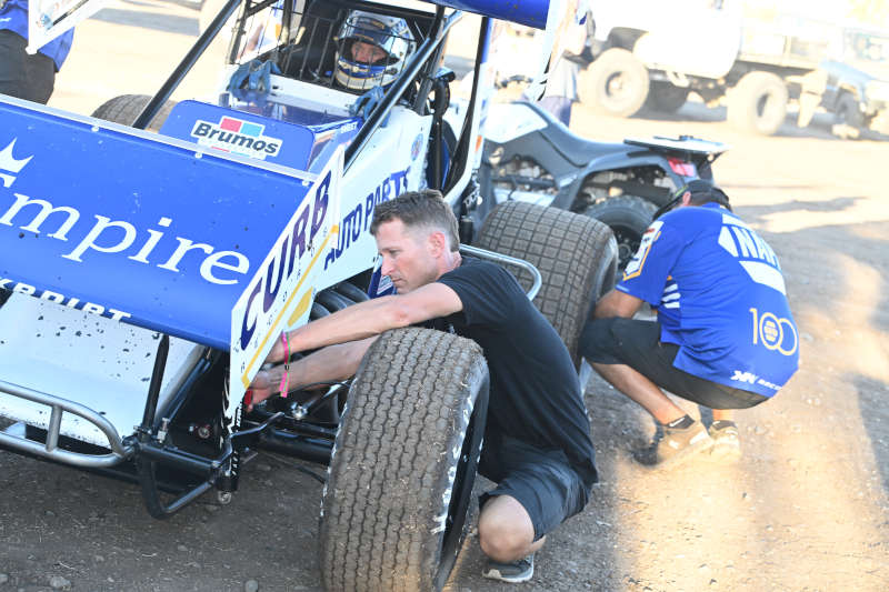 Brad Sweet NAPA Auto Parts 49 Gold Cup Race of Champions 2025