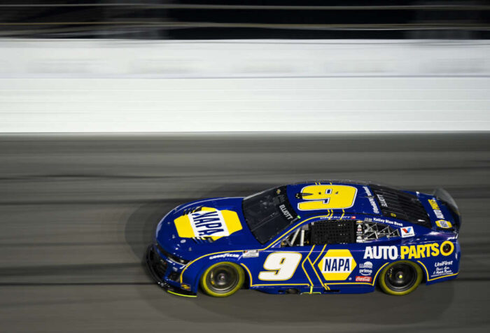 Chase Elliott 2025 regular season finale NAPA Auto Parts 9 Daytona