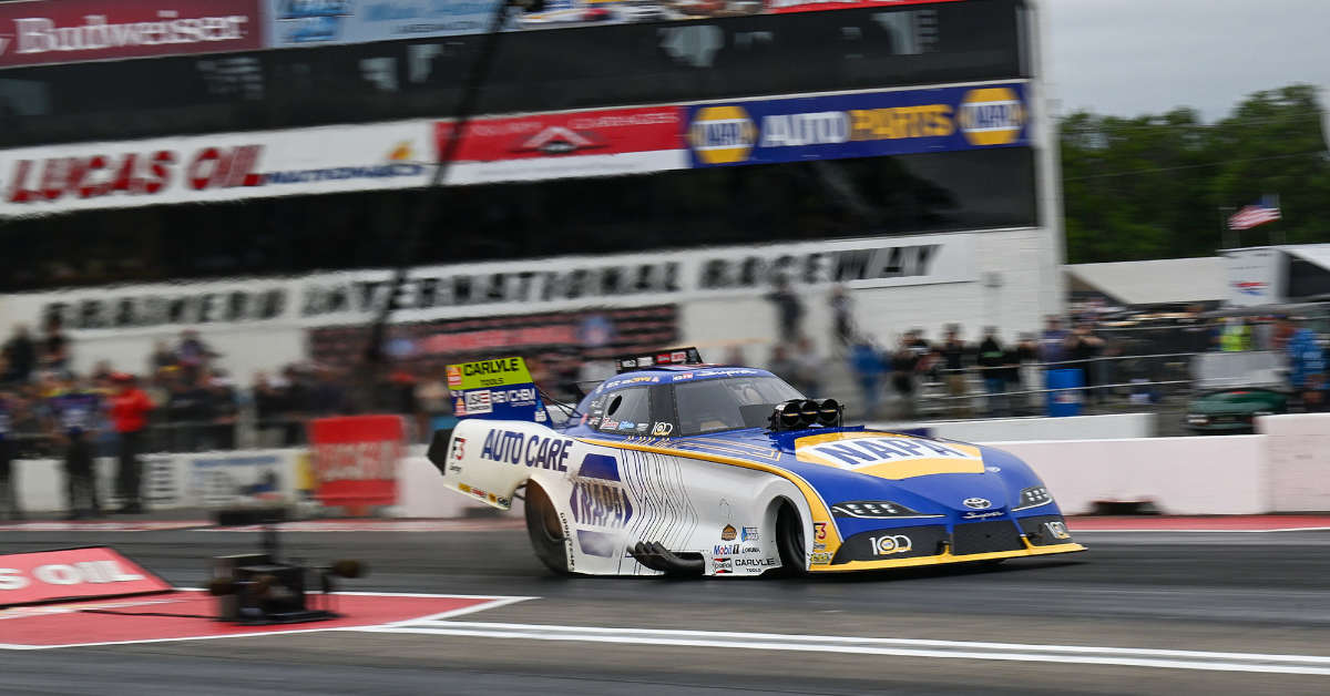 Ron Capps NAPA Auto Care Brainerd 2025 NHRA
