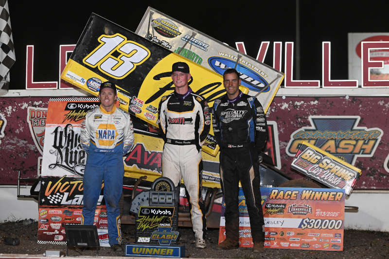 Brad Sweet NAPA 49 Commonwealth Clash Lernerville 2025