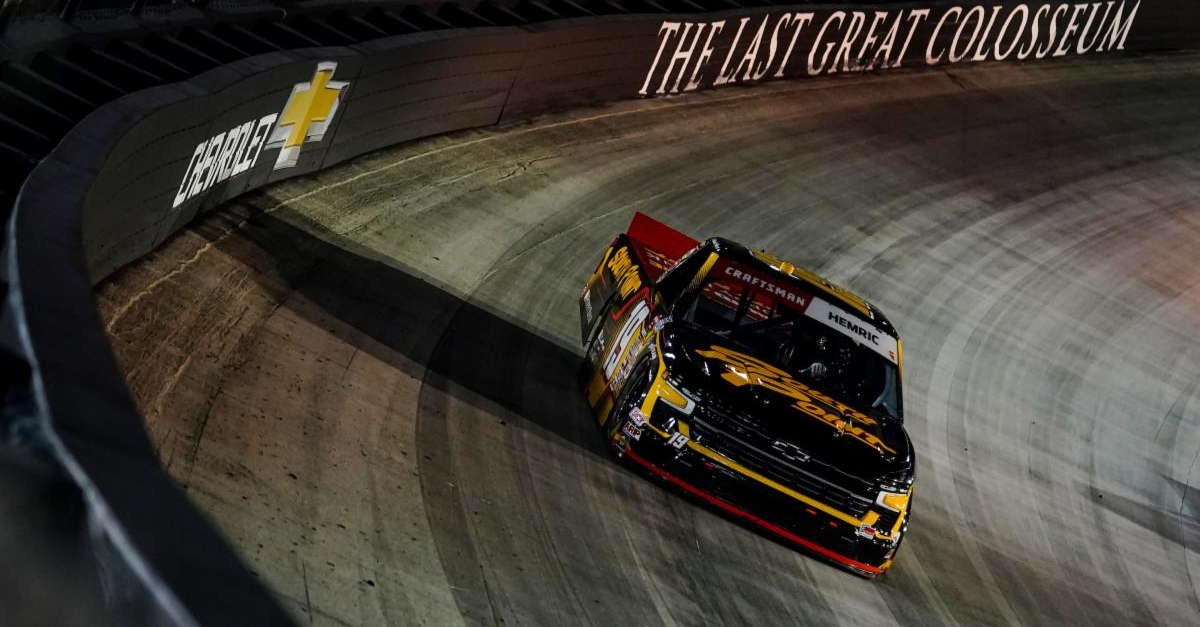 Daniel Hemric MHR 19 NASCAR Playoffs Bristol top5