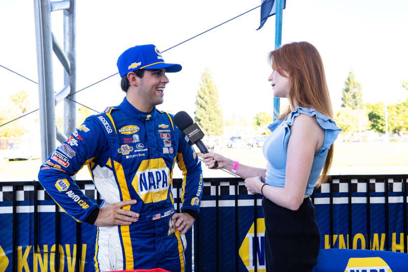 Jake Bollman 19 NAPA Auto Parts 150 All American Speedway 2025 