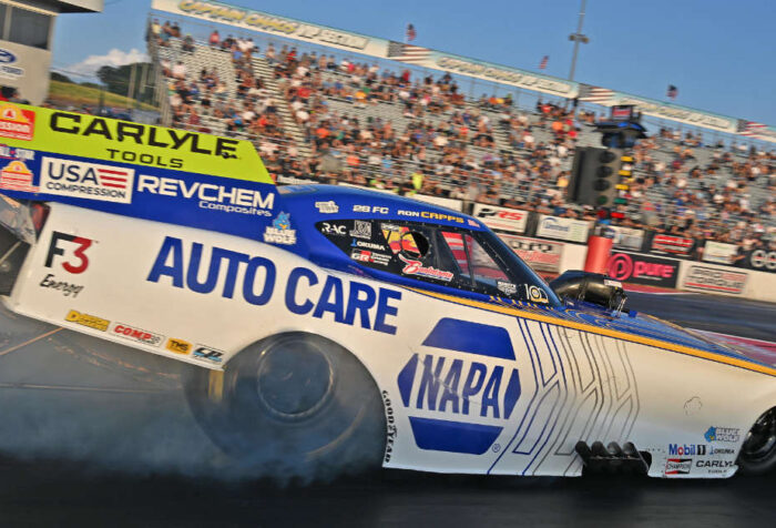 Ron Capps NAPA Auto Care NHRA Reading Nationals Countdown