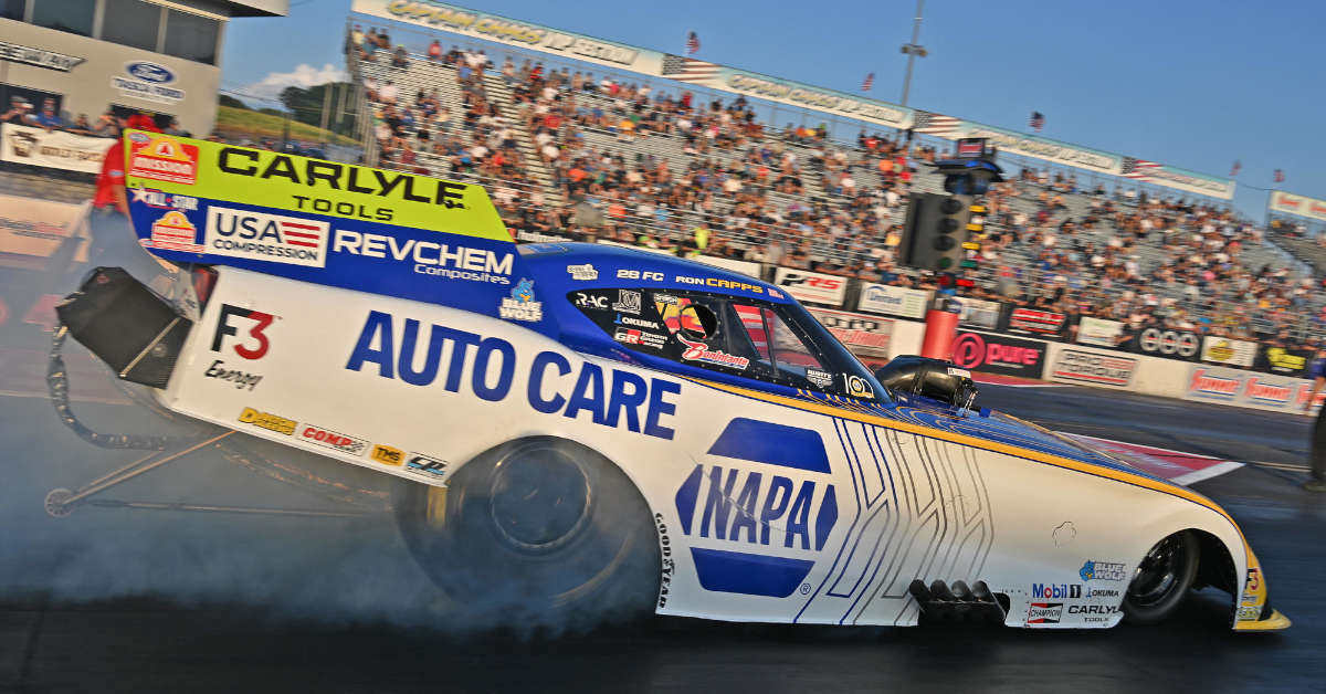 Ron Capps NAPA Auto Care NHRA Reading Nationals Countdown