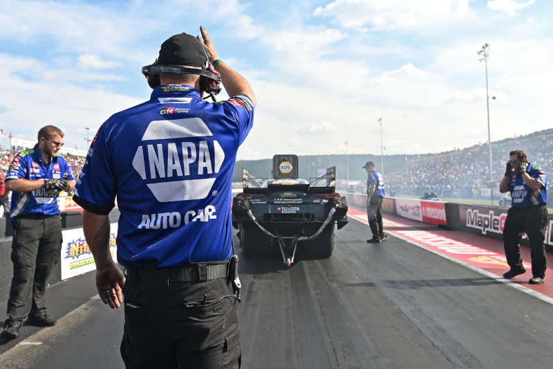 Ron Capps NAPA Auto Care NHRA Reading Nationals Countdown 