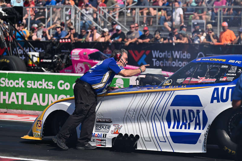 Ron Capps NAPA NHRA Midwest Nationals 2025 Countdown