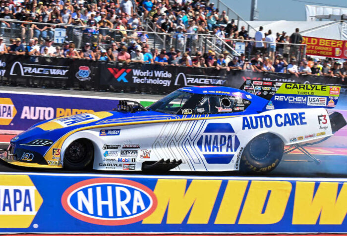 Ron Capps NAPA NHRA Midwest Nationals 2025 Countdown
