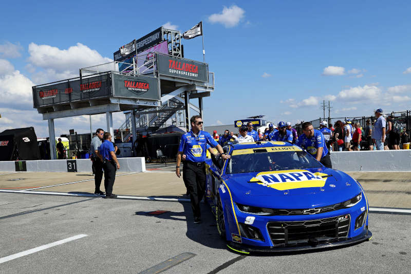 Chase Elliott NAPA Auto Parts 9 NASCAR Playoffs 2025 Talladega