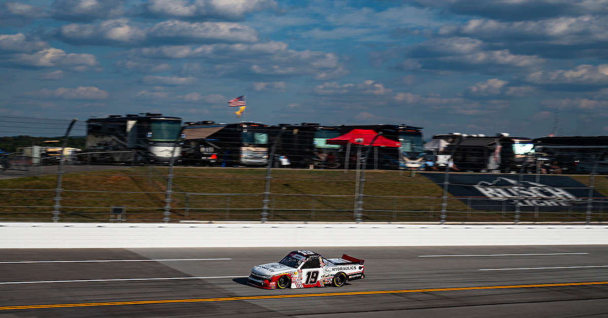 Daniel Hemric 19 NASCAR Playoffs Talladega 2025