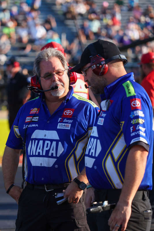 Ron Capps NAPA Auto Care NHRA Countdown 2025 Texas FallNationals 