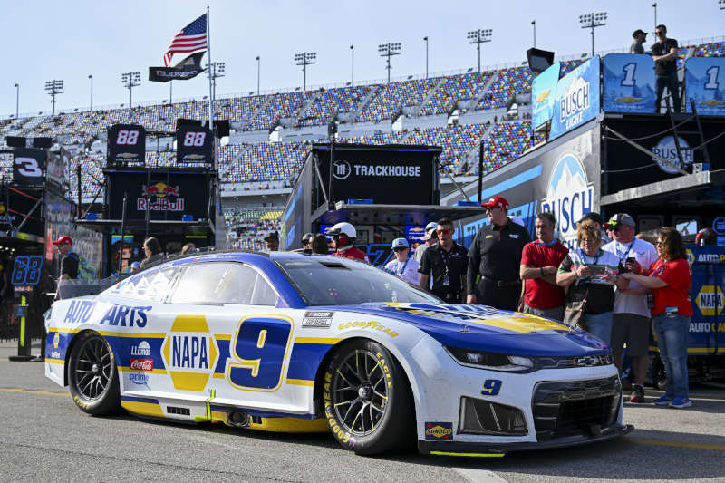 Chase Elliott NAPA Auto Parts 9 Daytona 500 2026 