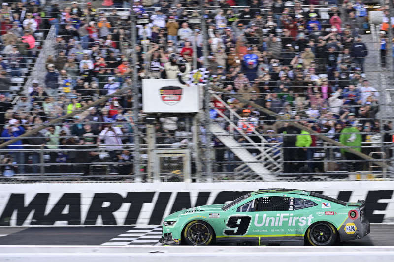 Chase Elliott 9 NASCAR Cup Martinsville 2026 winner