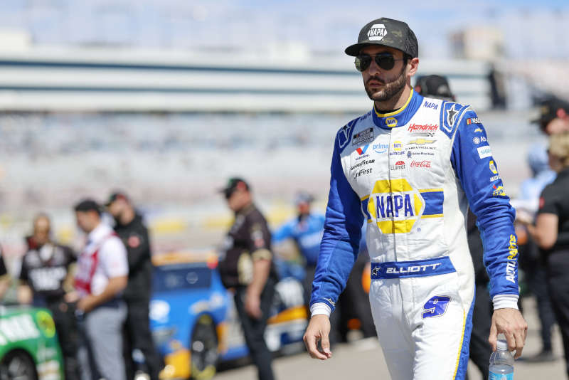 Chase Elliott NAPA Auto Parts 9 Las Vegas 2026 runner up 