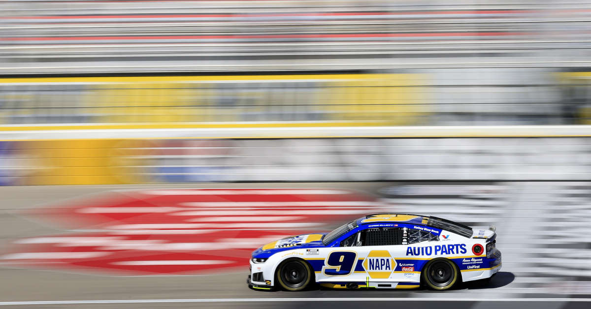 Chase Elliott NAPA Auto Parts 9 Las Vegas 2026 runner up