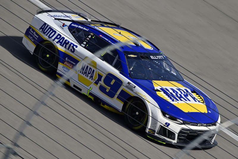 Chase Elliott NAPA Auto Parts 9 Las Vegas 2026 runner up 