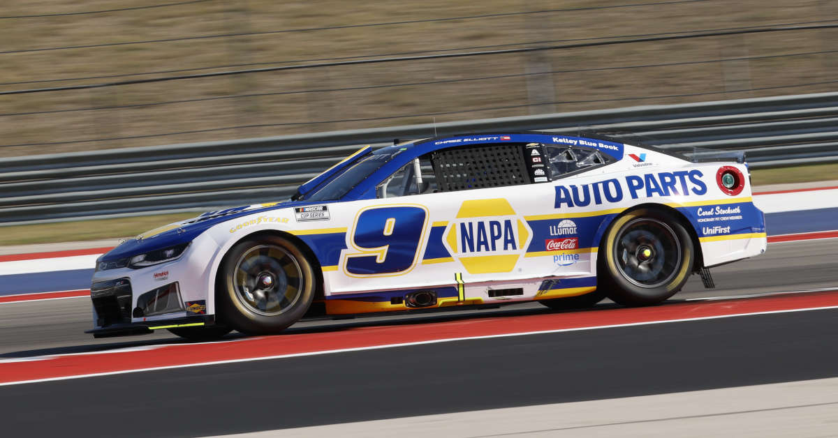 Chase Elliott NAPA Auto Parts 9 NASCAR COTA 2026