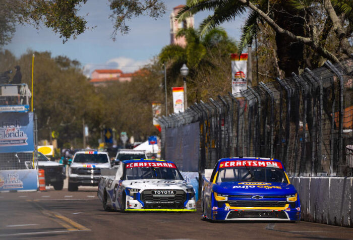 Christian Eckes NAPA Auto Care 91 NASCAR St Pete