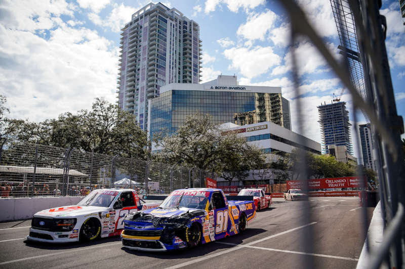 Christian Eckes NAPA Auto Care 91 NASCAR St Pete