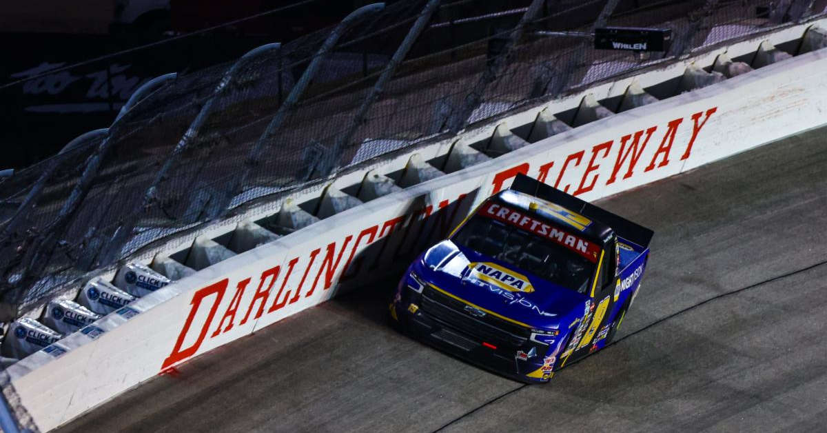 Daniel Hemric NAPA Nightvision 19 Darlington 2026 top10