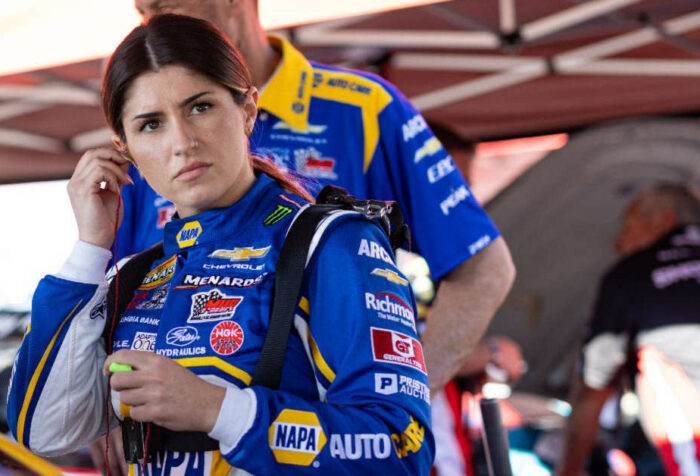Hailie Deegan 16 NAPA Auto Care Chevy ARCA West Kern
