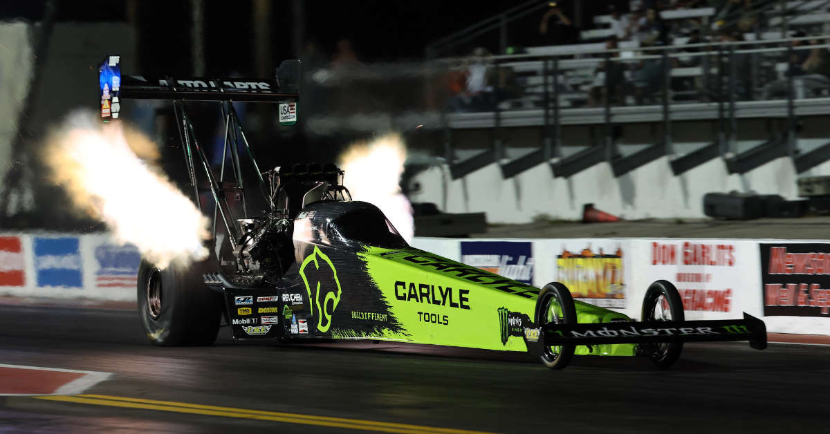 Maddi Gordon Carlyle Tools NHRA 2026 top fuel rookie debut Gatornationals