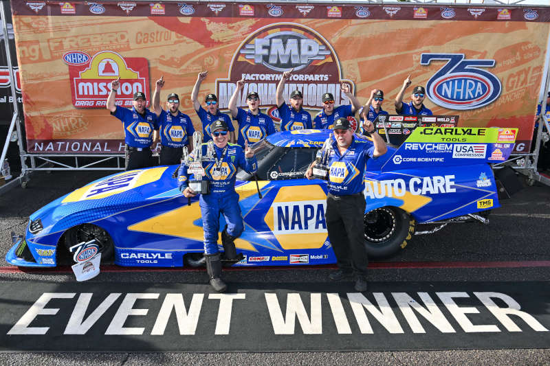 Ron Capps NAPA Auto Care 2026 NHRA Arizona Nationals winner 