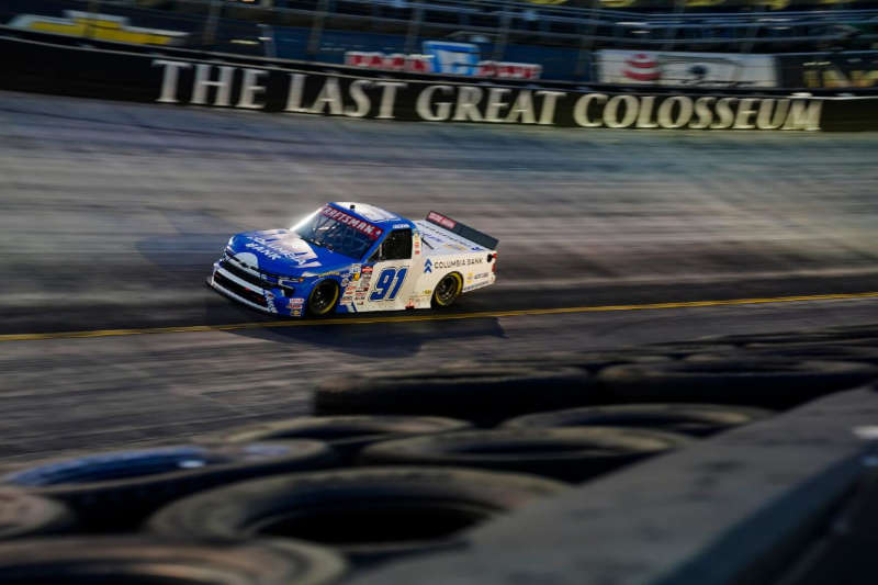 Christian Eckes MHR 91 NASCAR Trucks Bristol 2026 top-five
