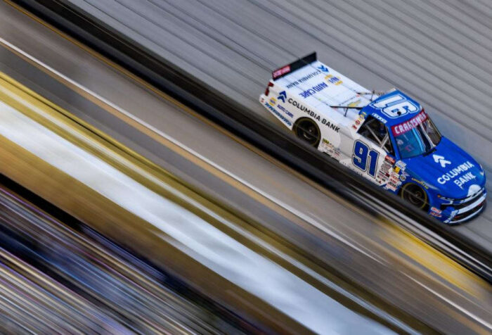 Christian Eckes MHR 91 NASCAR Trucks Bristol 2026 top-five