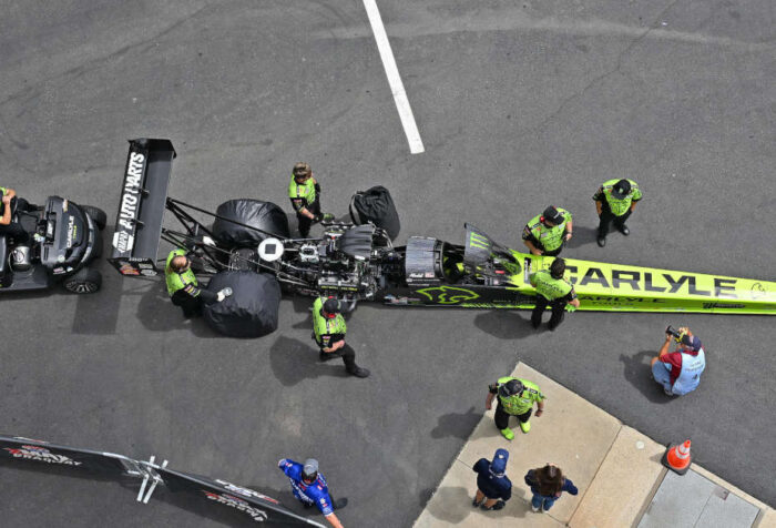Maddi Gordon Carlyle Tools NHRA top fuel dragster 4-Wide Nationals 2026