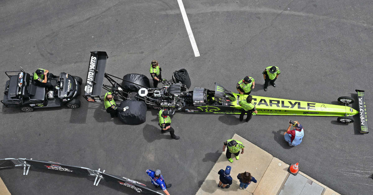 Maddi Gordon Carlyle Tools NHRA top fuel dragster 4-Wide Nationals 2026