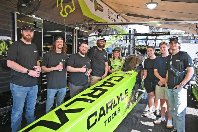 Maddi Gordon Carlyle Tools NHRA top fuel dragster 4-Wide Nationals 2026