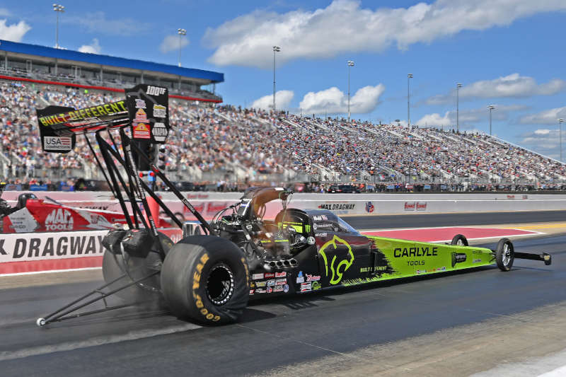 Maddi Gordon Carlyle Tools NHRA top fuel dragster 4-Wide Nationals 2026