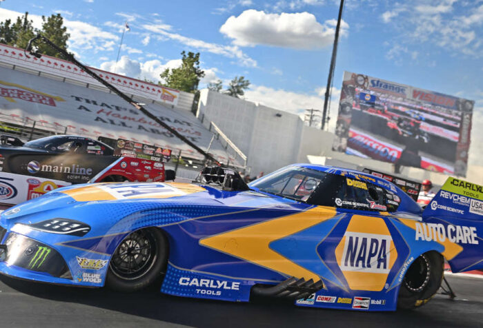Ron Capps NAPA Auto Care 2026 NHRA Winternationals runner-up
