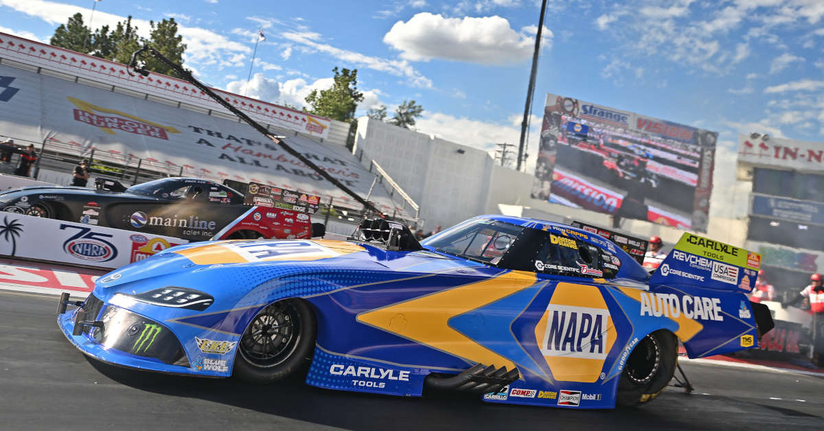 Ron Capps NAPA Auto Care 2026 NHRA Winternationals runner-up