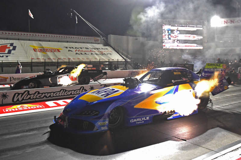 Ron Capps NAPA Auto Care 2026 NHRA Winternationals runner-up 