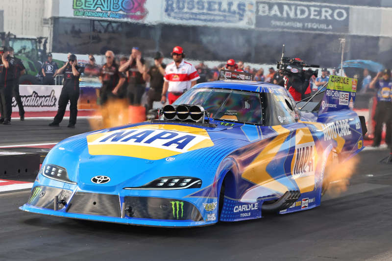 Ron Capps NAPA Auto Care 2026 NHRA Winternationals runner-up 