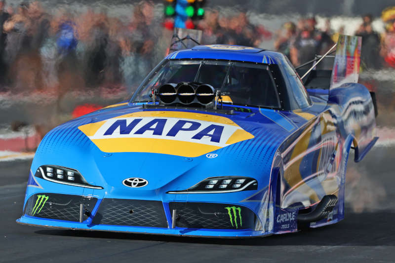 Ron Capps NAPA Auto Care 2026 NHRA Winternationals runner-up 