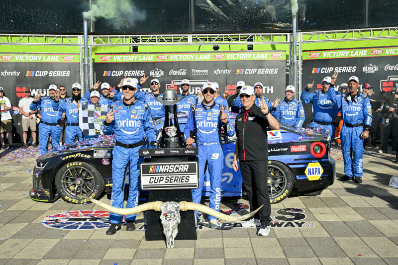 Chase Elliott 9 Texas Motor Speedway winner 2026 NAPA 