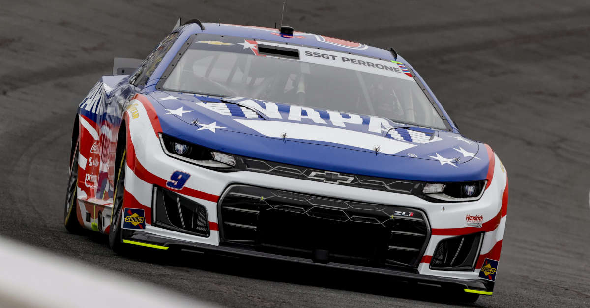 Chase Elliott NAPA Auto Parts 9 Charlotte 600 2026