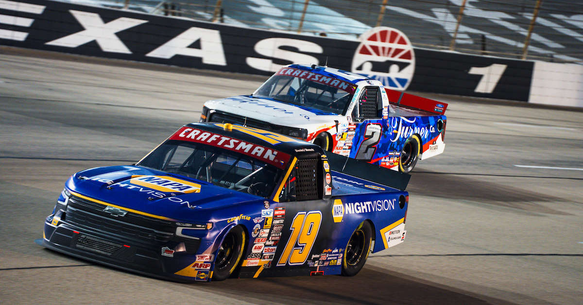 Daniel Hemric 19 NAPA Nightvision MHR Texas 2026