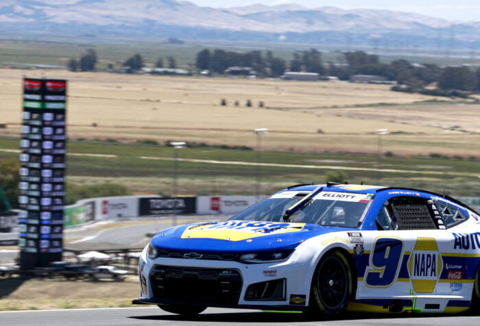 Chase Elliott NAPA Auto Parts 9 2026 NASCAR Sonoma
