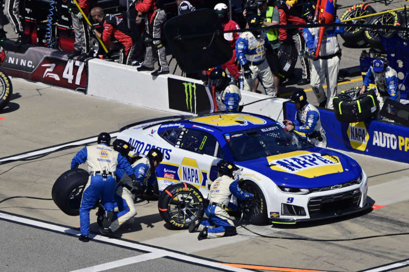 Chase Elliott NAPA Auto Parts 9 Michigan stage win 2026