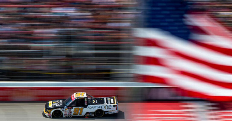 Christian Eckes 91 Adaptive One Calipers NASCAR Trucks Michigan 2026