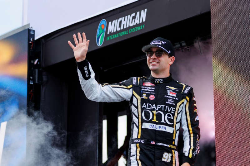 Christian Eckes 91 Adaptive One Calipers NASCAR Trucks Michigan 2026