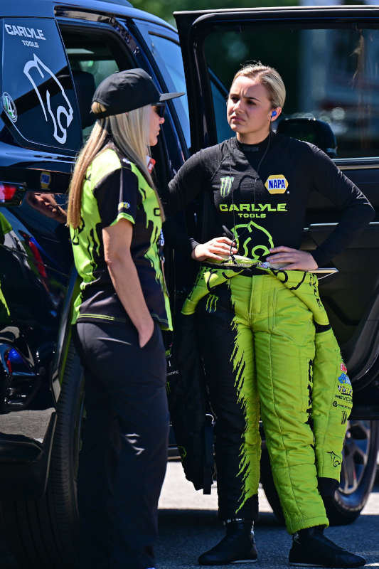 Maddi Gordon Carlyle Tools dragster NHRA Potomac Nationals 2026 